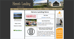 Desktop Screenshot of heronslandingjax.com